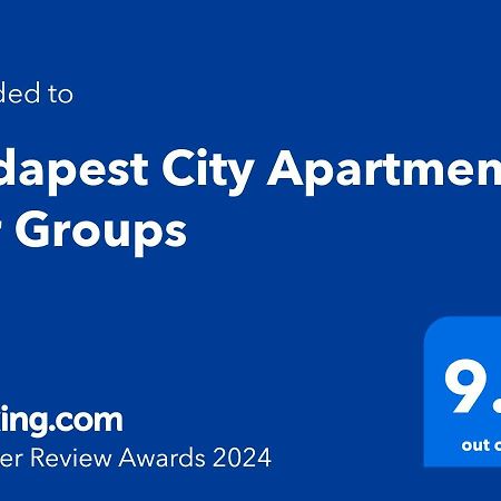 Budapest City Apartments For Groups Zewnętrze zdjęcie