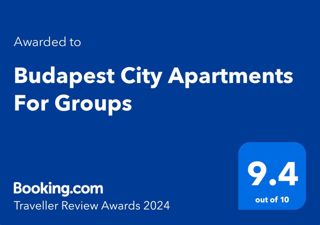 Budapest City Apartments For Groups Zewnętrze zdjęcie